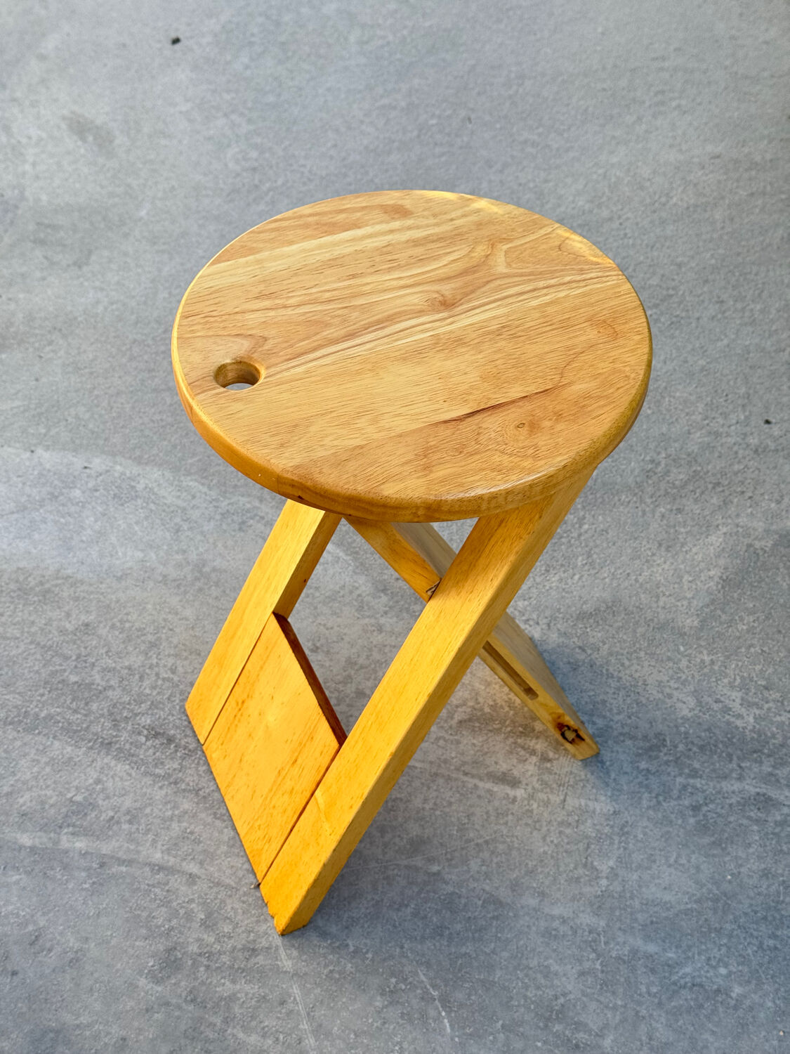 Suzy folding stool, designed by Adrian Reed, 1980s