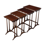 Fine Quartetto Nest Of Mahogany Tables