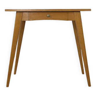Vintage desk with compass legs, 1960s