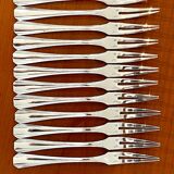 Christofle boréal, 12 snail forks, aperitif pick very good condition