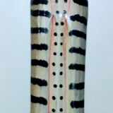 Sculture léopard bois type asiatique ancienne