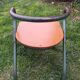 4 vintage school chairs Mullca by Jacques Hitier bleu
