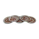 Assiettes à fromage de Gien