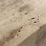 Travertine stele