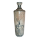 Bottle vase with geometric decoration Atelier Roy Montgolfier