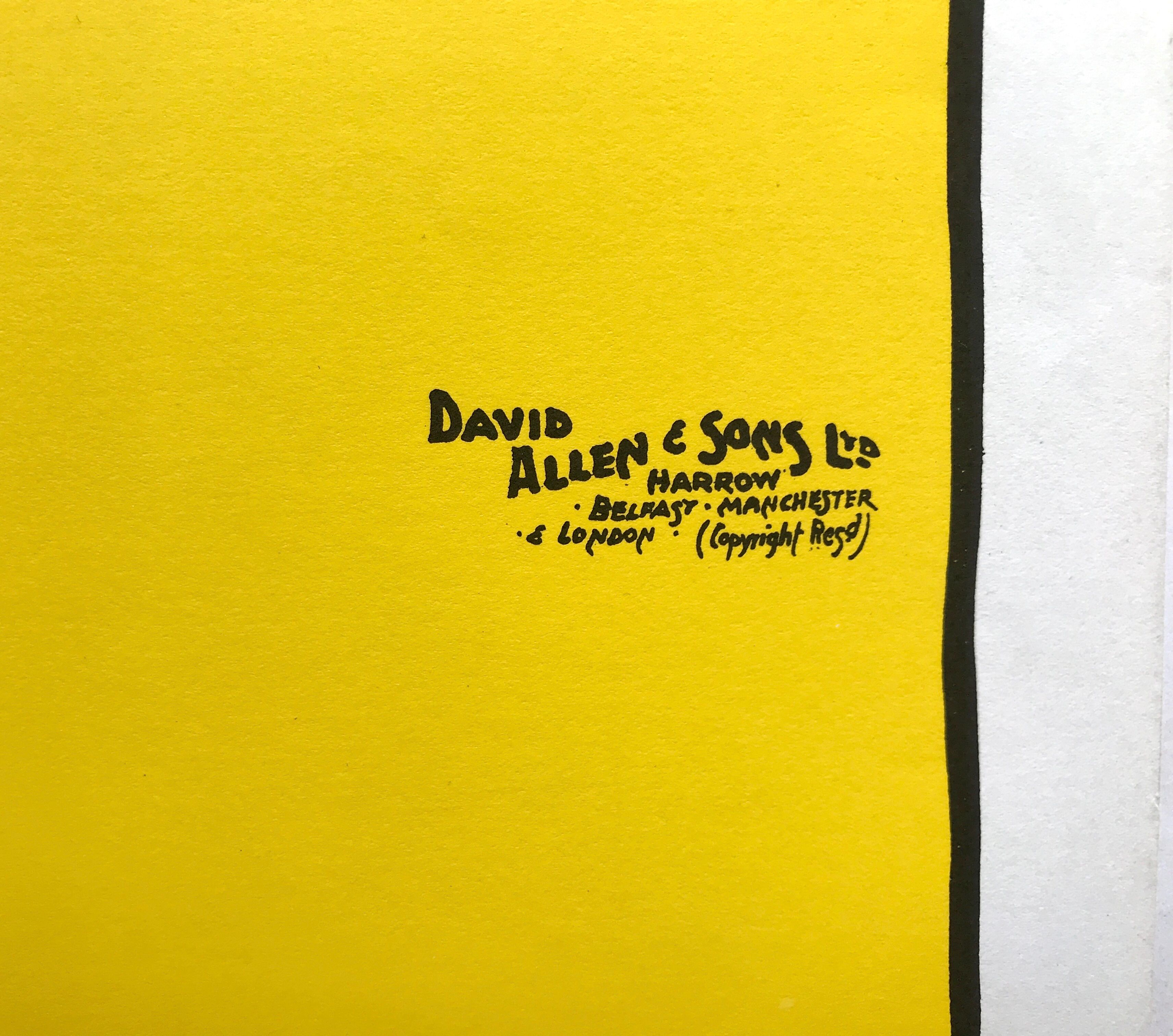 Lithographic poster by Georges Arliss - The Wild Rabbit (1899) - 2010s