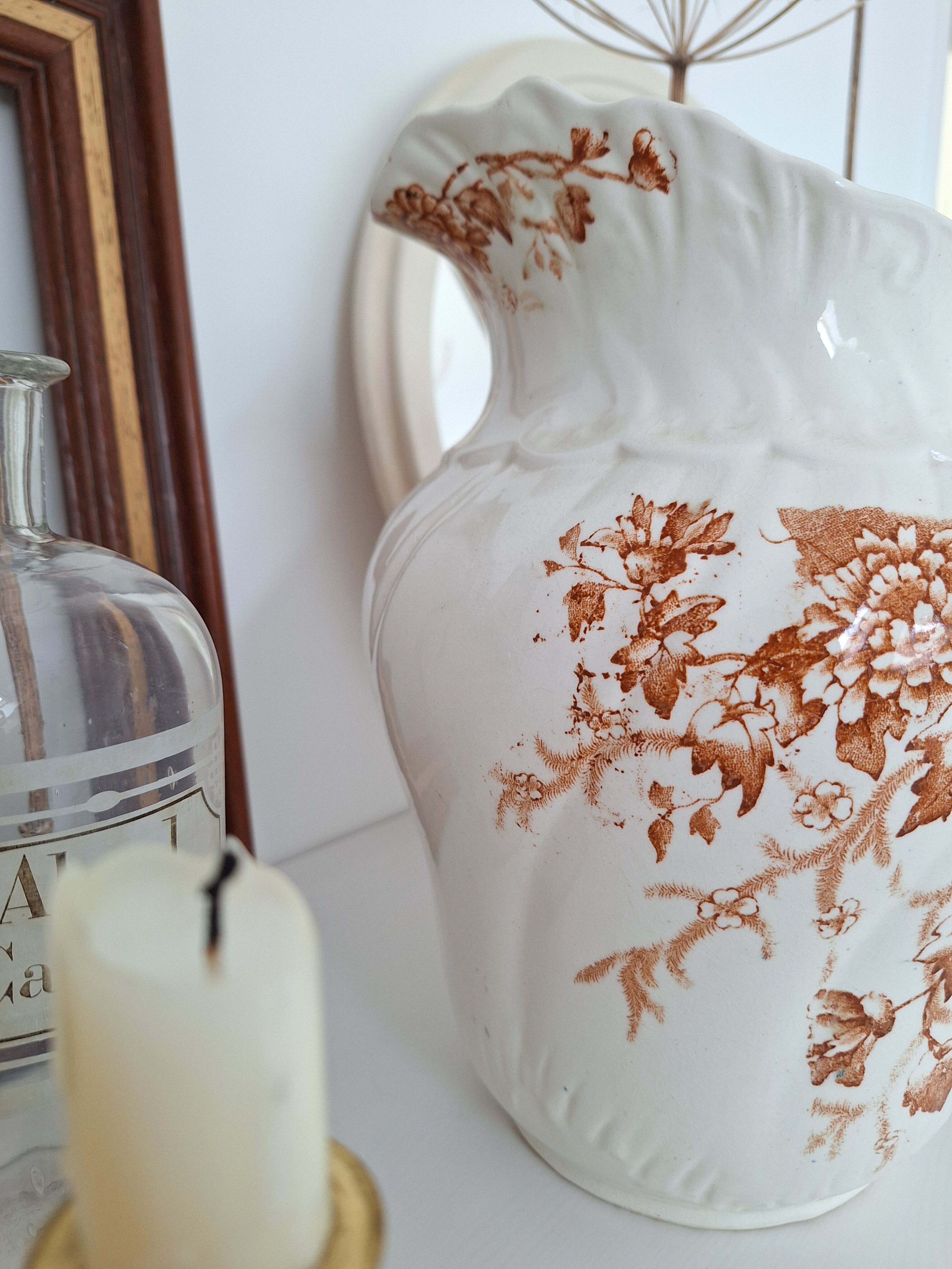 Vintage toilet pitcher