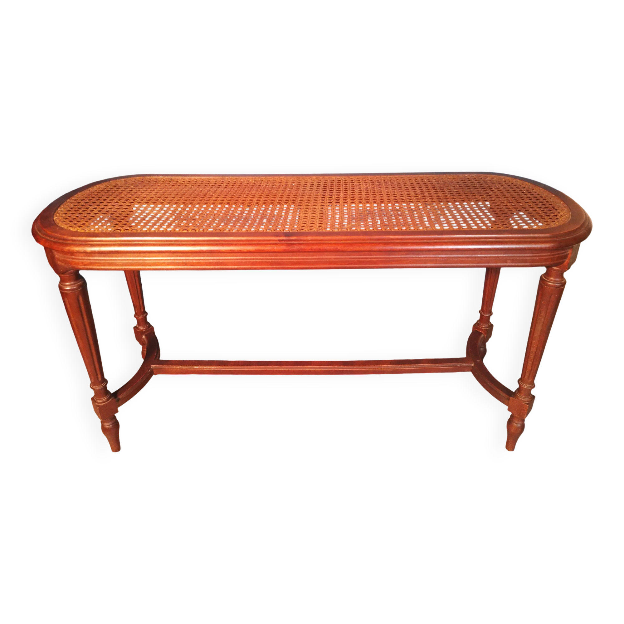 2 seater piano bench 1920s