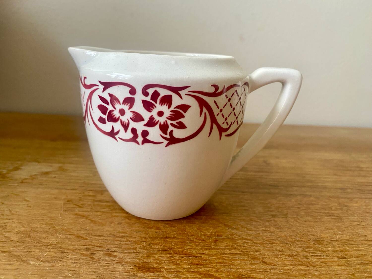 Pot à lait et sucrier Digoin Versailles