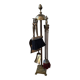 Fireplace tool set