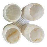 Verres à pied onyx marbrés 15cl
