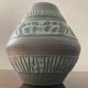 Vintage glazed ceramic vase