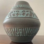 Vase vintage en céramique émaillée