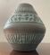 Vintage glazed ceramic vase