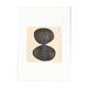 Monotype painting on paper, original dated and signed without frame