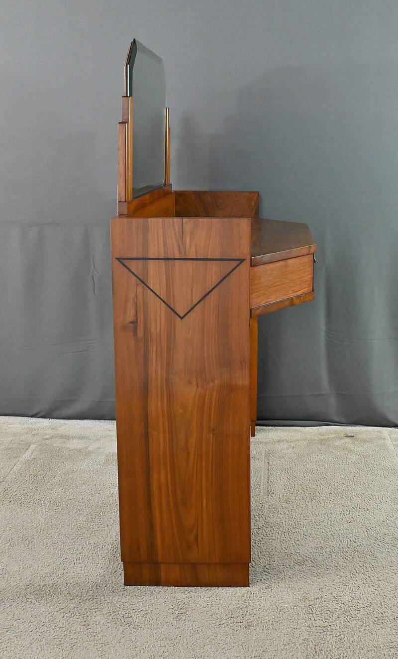 Walnut Dressing Table, Art Deco – 1940