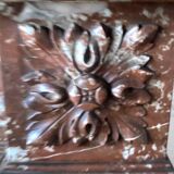 Louis XVI Style Fireplace In Speckled Red Marble 20th Century