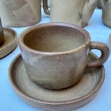 Stoneware coffee/tea set
