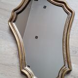 Miroir doré classique 51x31cm