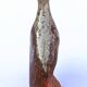 Organic stoneware vase-sculpture signed