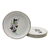 6 flat plates "Moulin des Loups"