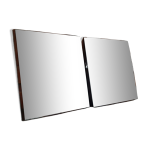 Paire de miroirs vintage made in