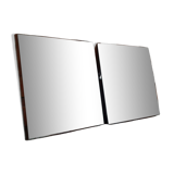 Pair of vintage mirrors made in slovenia