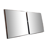 Pair of vintage mirrors made in slovenia