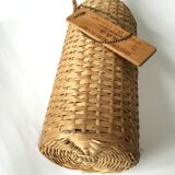 Old bottle sheathed rattan