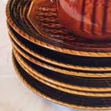 Sarreguemines asparagus set 1970