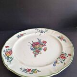 Large round ceramic serving dish Villeroy and Boch Mettlach model 1562.