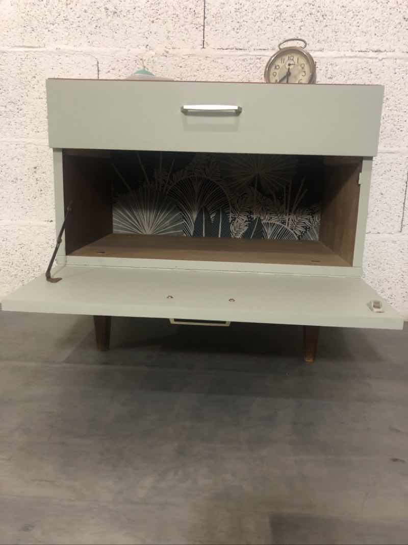 Vintage bedside table