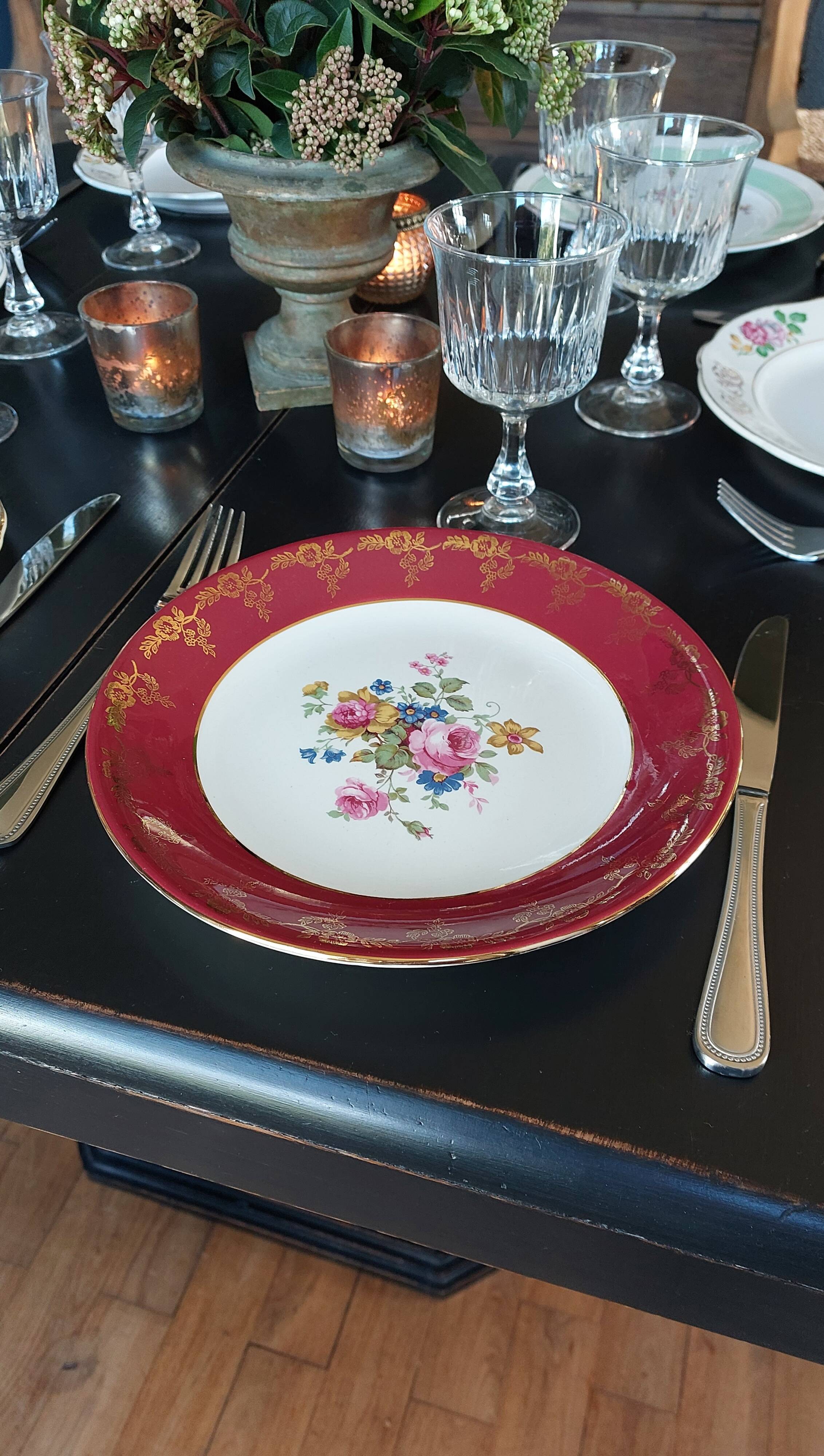 Mismatched lot 10 stamped plates