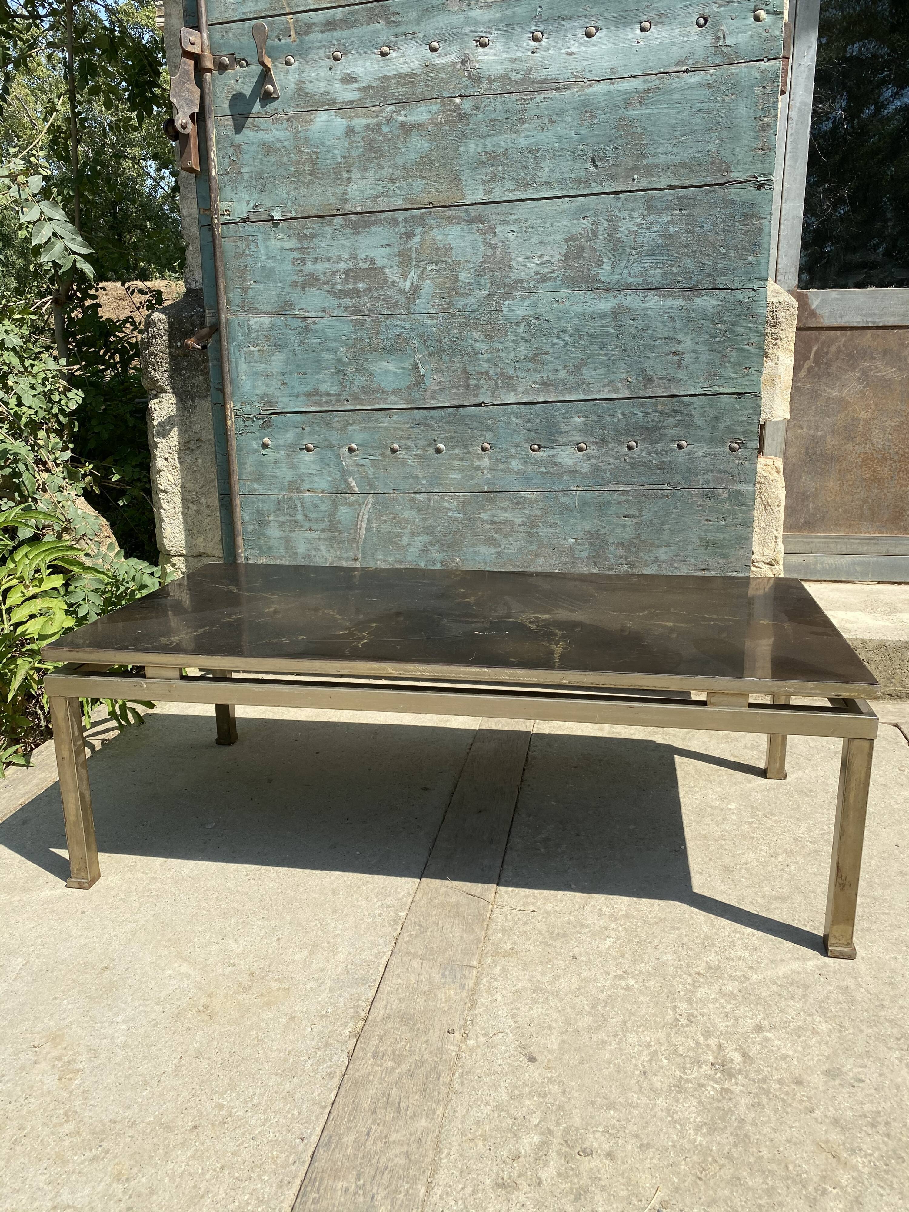 Guy Lefevre Maison Jansen coffee table