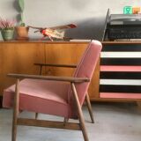 Fauteuil original vintage poli 300-190