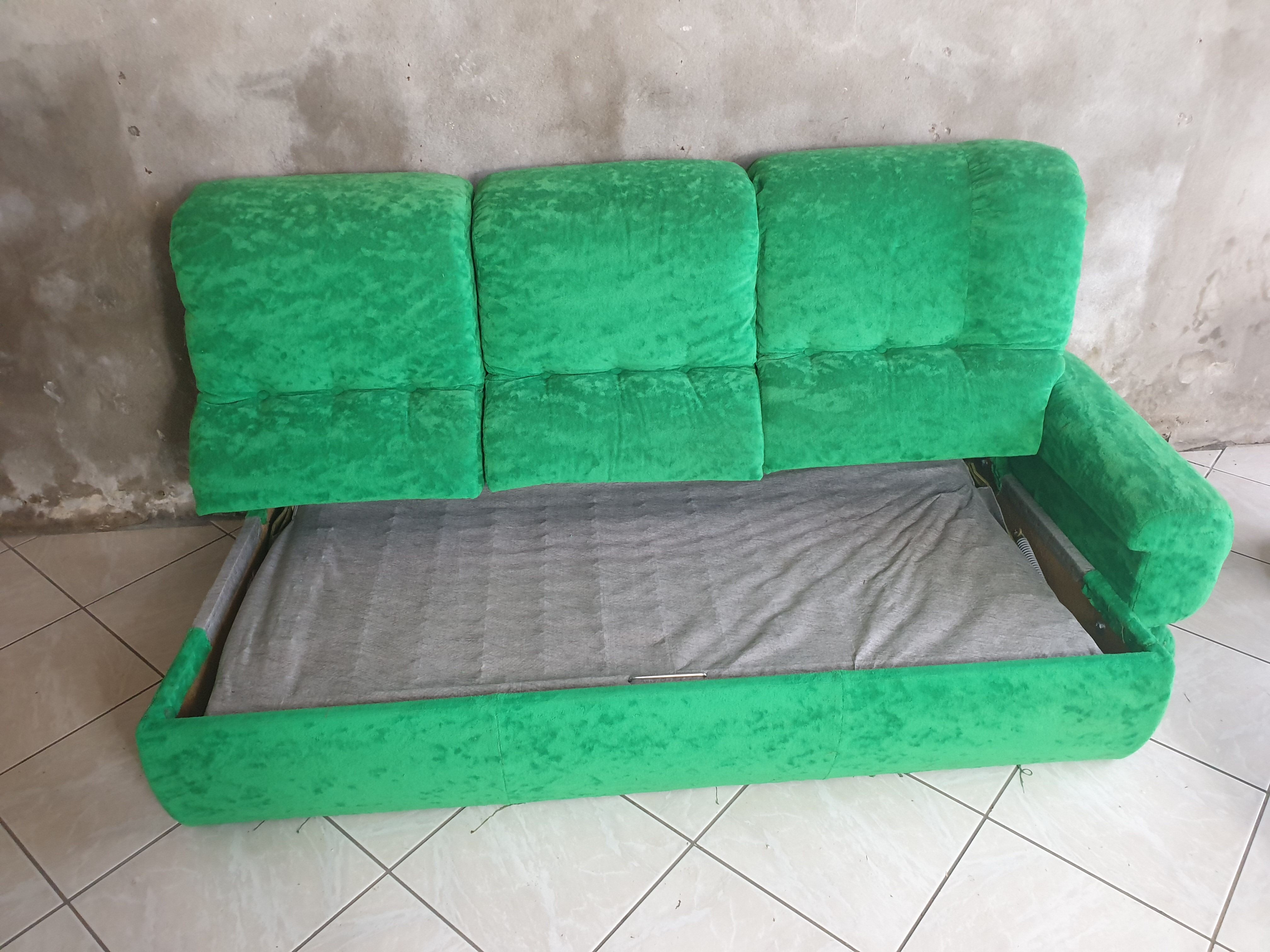 7-seater vintage modular sofa