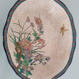 Earthenware bowl from Longwy enamels