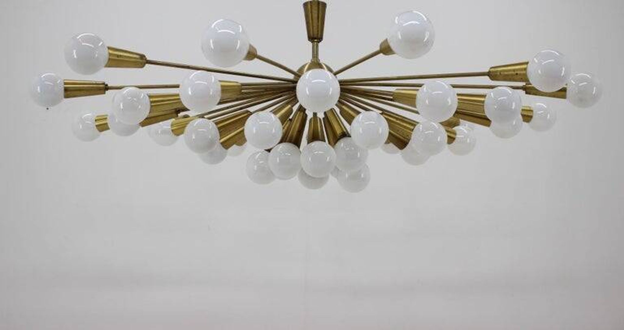 Rare Mid Century Chandelier Sputnik, Atomic, 1960s