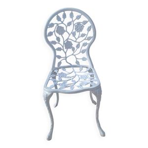 chaise en fonte d'aluminium