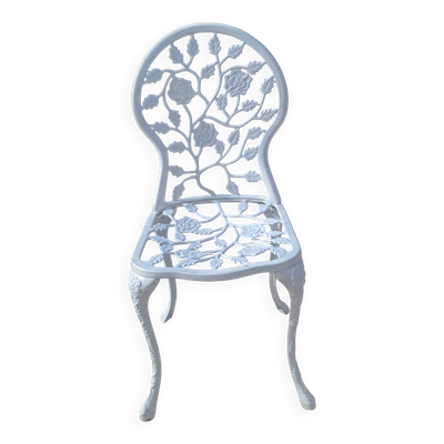 Chaise en fonte d'aluminium