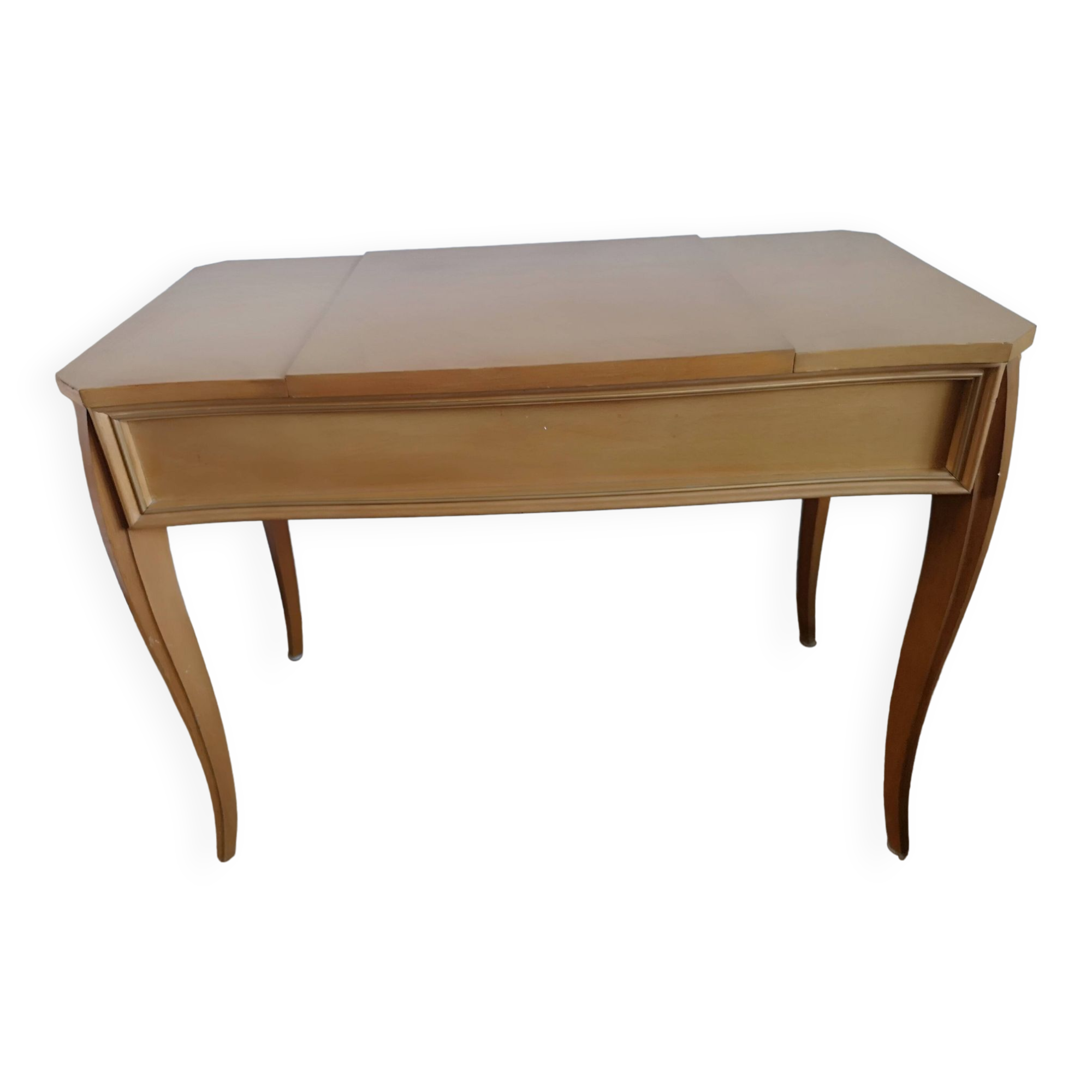 Original 1950s dressing table in light veneer wood