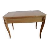 Original 1950s dressing table in light veneer wood