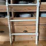 Old wooden towel rack