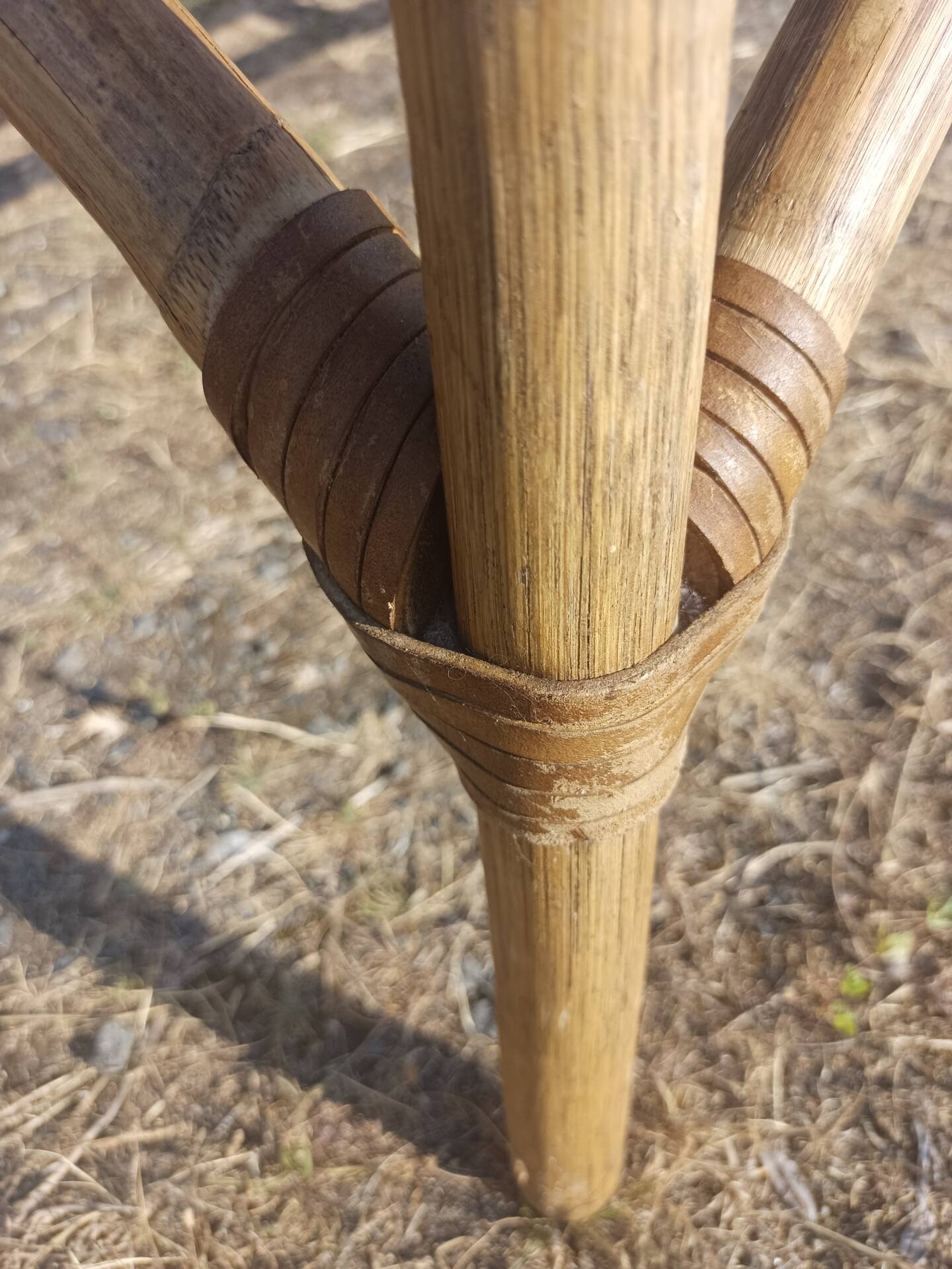 Rattan coffee table