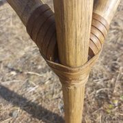 Table basse en rotin