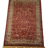 Beautiful Kashmir "Tree of Life" wool rug entirely handmade