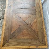 Table de salon en plusieurs essences de bois massif