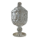 Vintage Crystal Pedestal Jewelry Box