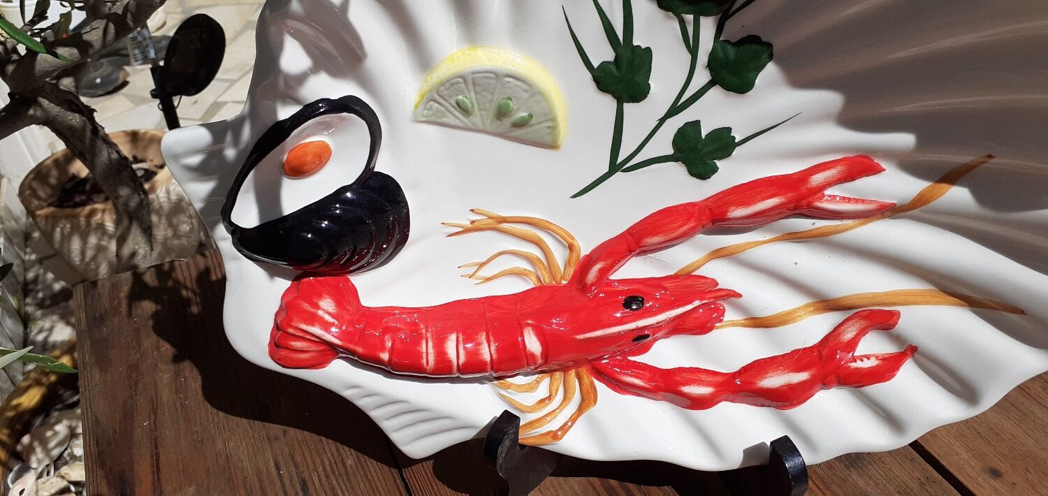 Seafood dish in a slurry