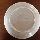 4 Sarreguemines “Chardons” soup plates